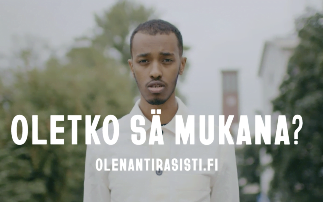 Suomen Setlementtiliitto on mukana Olen antirasisti -kampanjassa